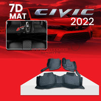 11th Generation Honda Civic 7D Floor Mats 2022-2025