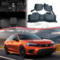 11th Generation Honda Civic 7D Floor Mats 2022-2025