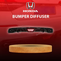 11th Generation Honda Civic Back Bumper Diffuser