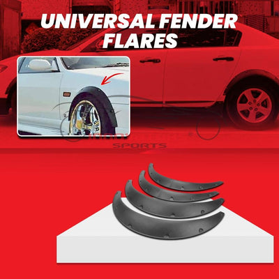 Car Universal Fender Flares 4 Pieces