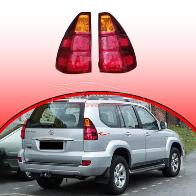 Toyota Prado FJ120 GX Design Rear Lamps Taillights 2002–2008