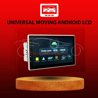 Universal Car Moving Android LCD Black 10.2 Inches