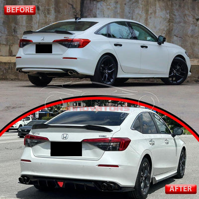 11th Gen Honda Civic Mugen Body Kit White Painted 2022-2025