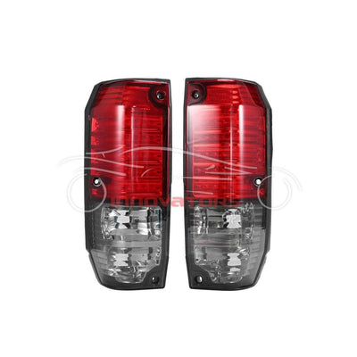 Toyota Prado FJ70 Taillights Tail Lamps Red Crystal 1988–1995