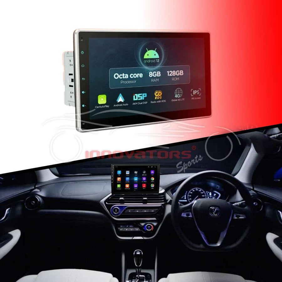 Universal Car Moving Android LCD Black 10.2 Inches