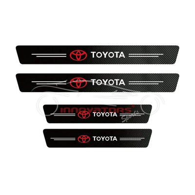 Toyota LED Door Sill Plates Door Protector Plates
