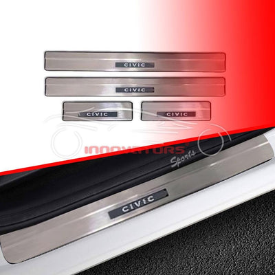Honda Civic X Door Sill Plates 2016-2021