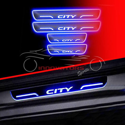 Honda City 3D Door Sill Plates 2021-2025