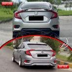 10th Gen Honda Civic Body Kit Shark Fin Style 2016-2021