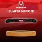 11th Generation Honda Civic Back Bumper Diffuser