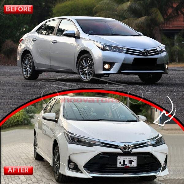 Toyota Corolla Altis X Conversion Kit Facelift Kit
