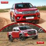 Toyota Hilux Revo To Revo GR Sports Conversion Kit Facelift Kit