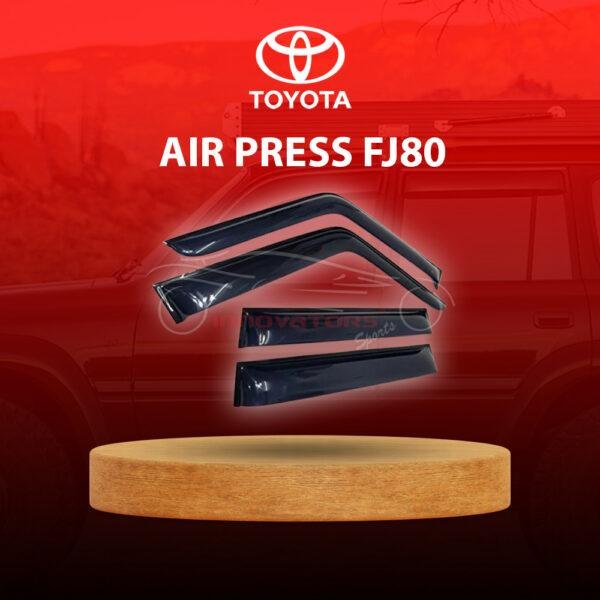 Toyota Land Cruiser FJ80 Window Visors Air Press 1992-1996