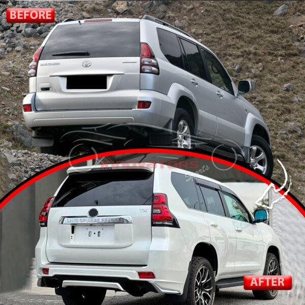 Toyota Prado FJ120 To FJ160 Conversion Kit Facelift Kit