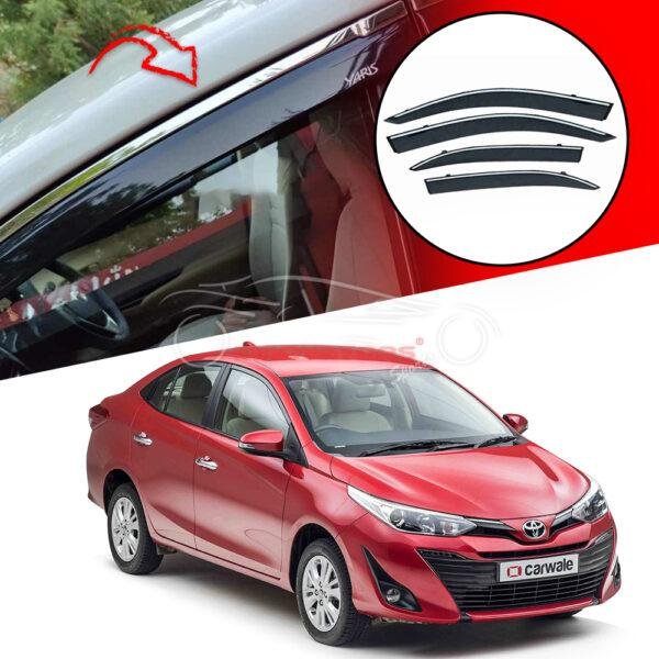Toyota Yaris Air Press TXR Window Visors 2020-2025