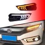 Honda Civic X Drls Mustang Style 2016-2021
