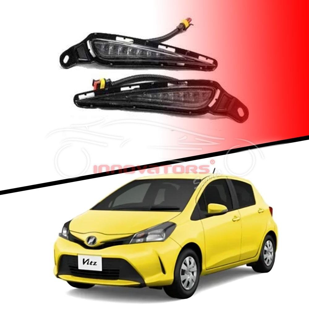 Toyota Vitz LED Drls Aftermarket 2015-2017