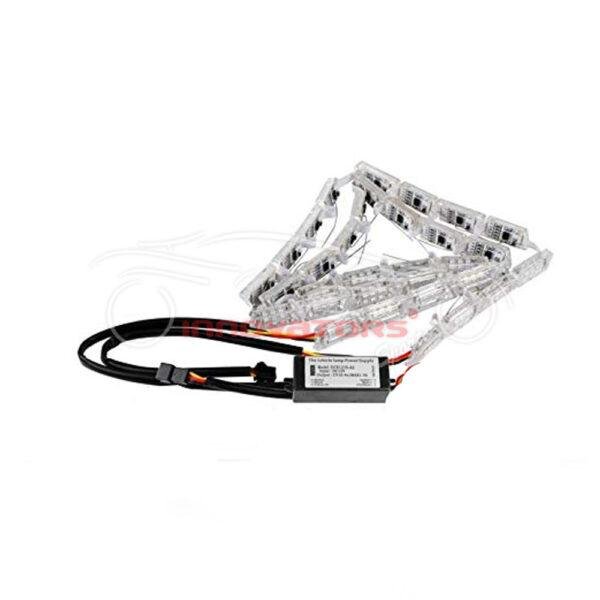 Universal Car Headlights LED Drls Snake Style