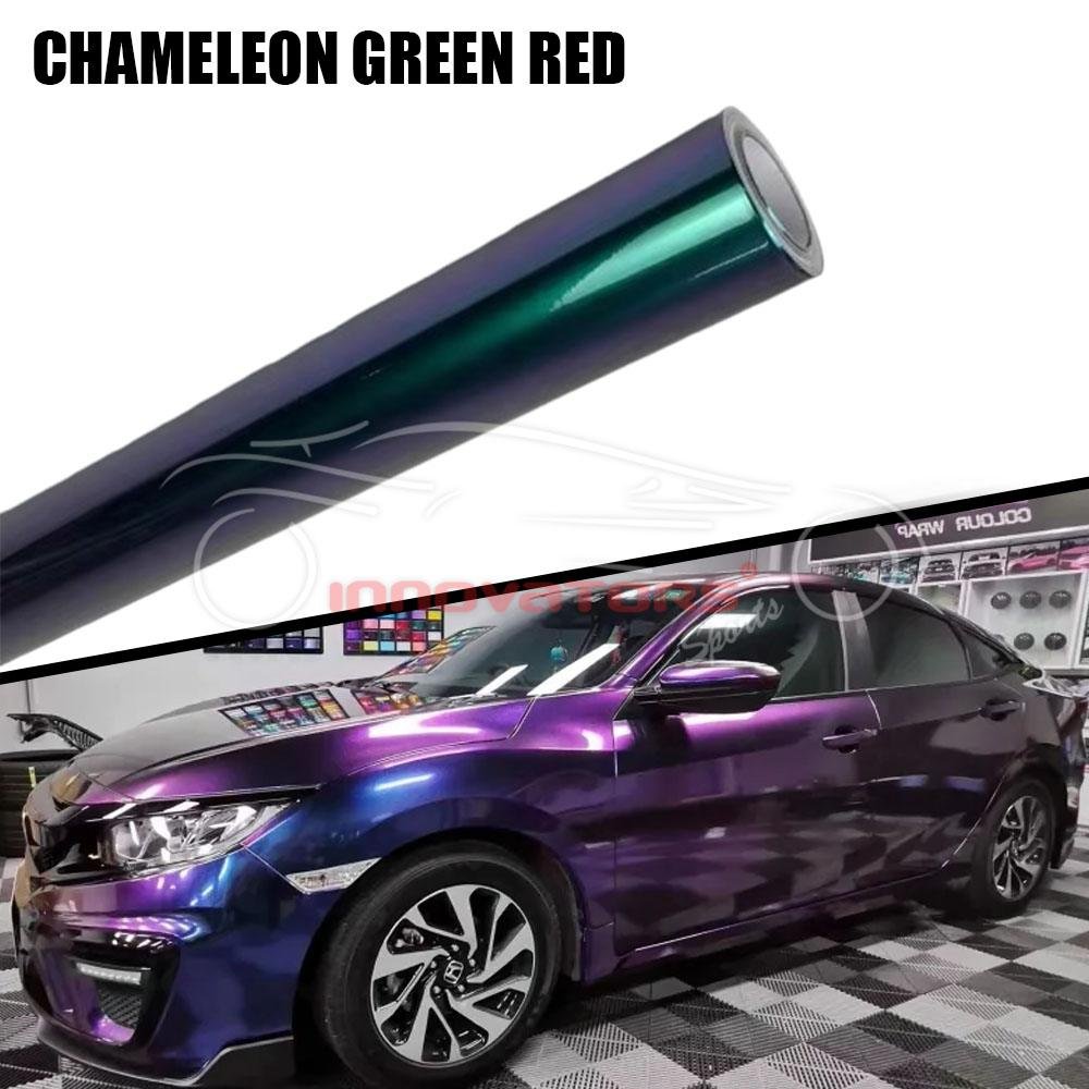 Best Quality Car Wrap Chameleon Green Red Color PPF