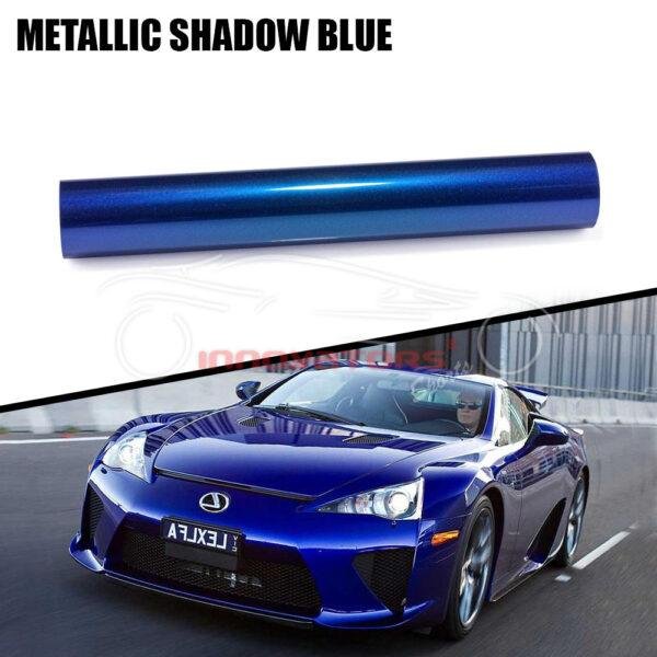 Best Quality Car Wrap Metallic Shadow Blue Color PPF