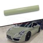 Car Wrap Crystal Khaki Green Color PPF Paint Protection Film