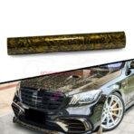 Car Wrap Fancy Carbon Fiber Gold PPF Paint Protection Film