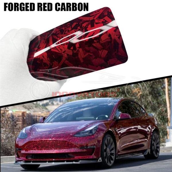 Car Wrap Forged Red Carbon PPF Paint Protection Film