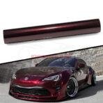 Car Wrap Glossy Metallic Wine Red PPF Paint Protection Film