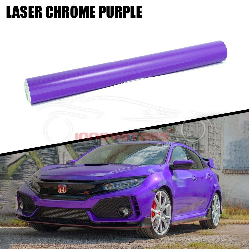 Car Wrap Laser Chrome Purple PPF Paint Protection Film
