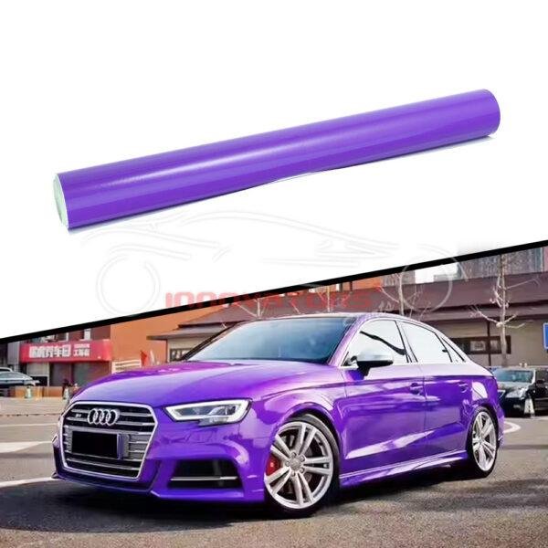 Car Wrap Laser Chrome Purple PPF Paint Protection Film