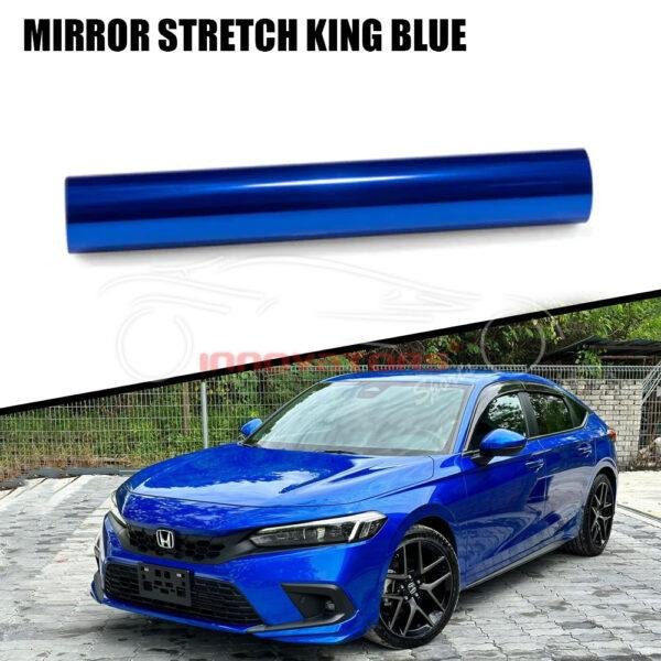 Car Wrap Mirror Stretch King Blue PPF Paint Protection Film