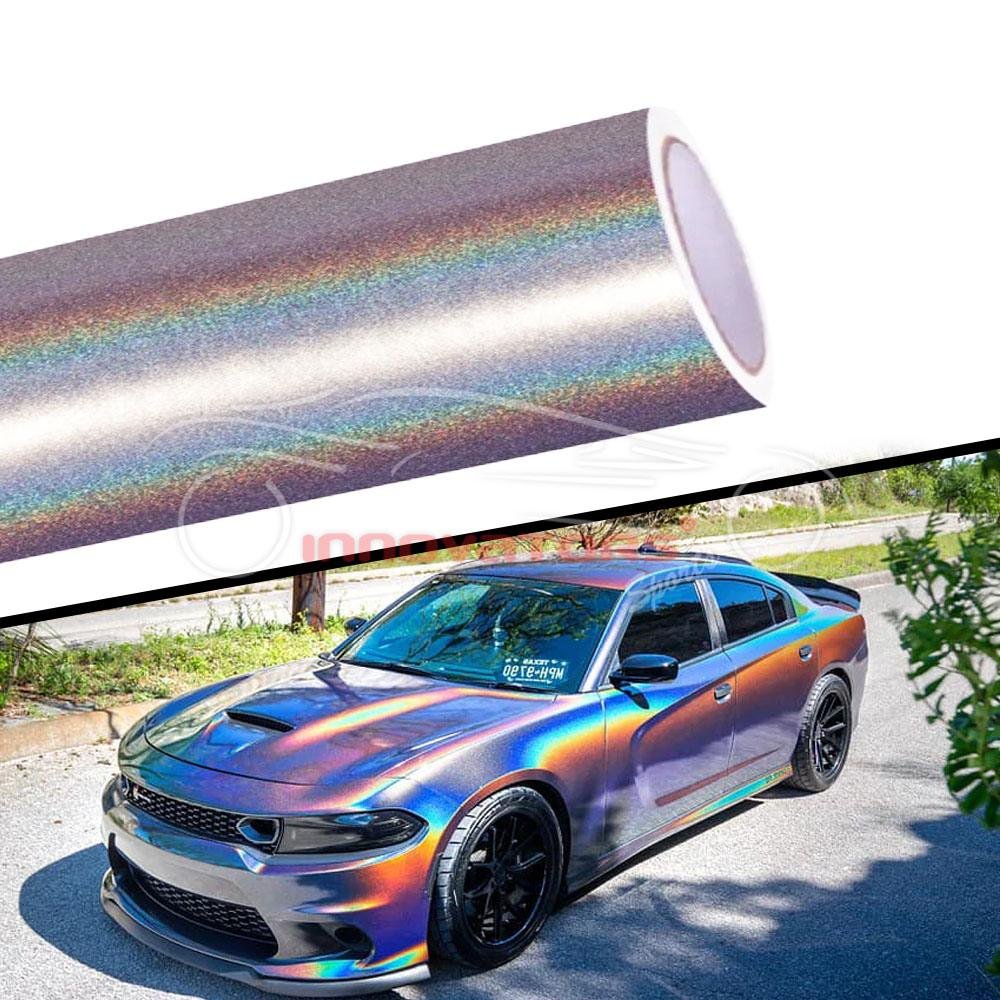 Car Wrap Rainbow Laser Grey PPF Paint Protection Film