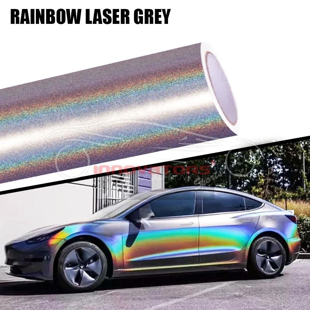 Car Wrap Rainbow Laser Grey PPF Paint Protection Film