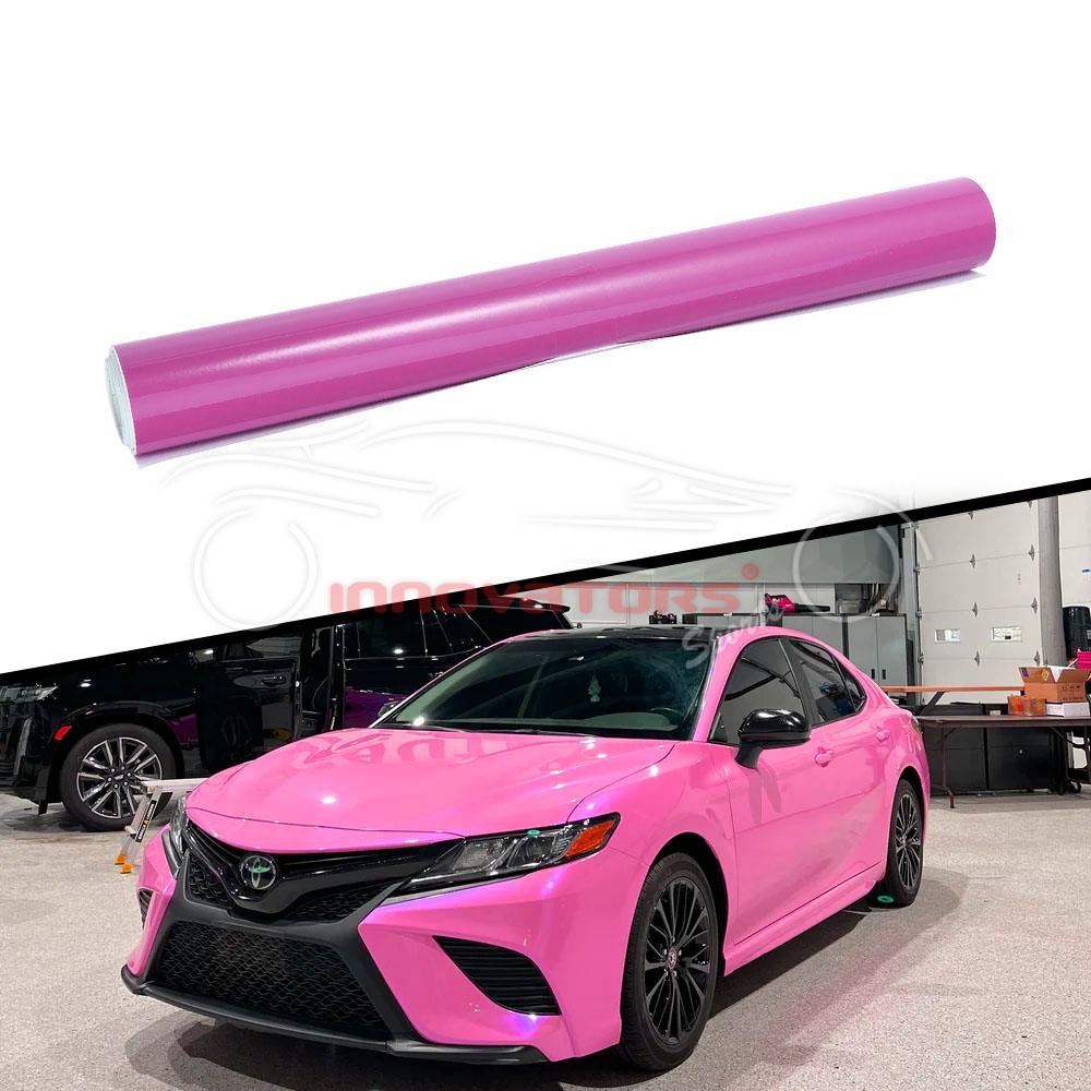 Color PPF Liquid Metal Pink Car Wrap Paint Protection Film