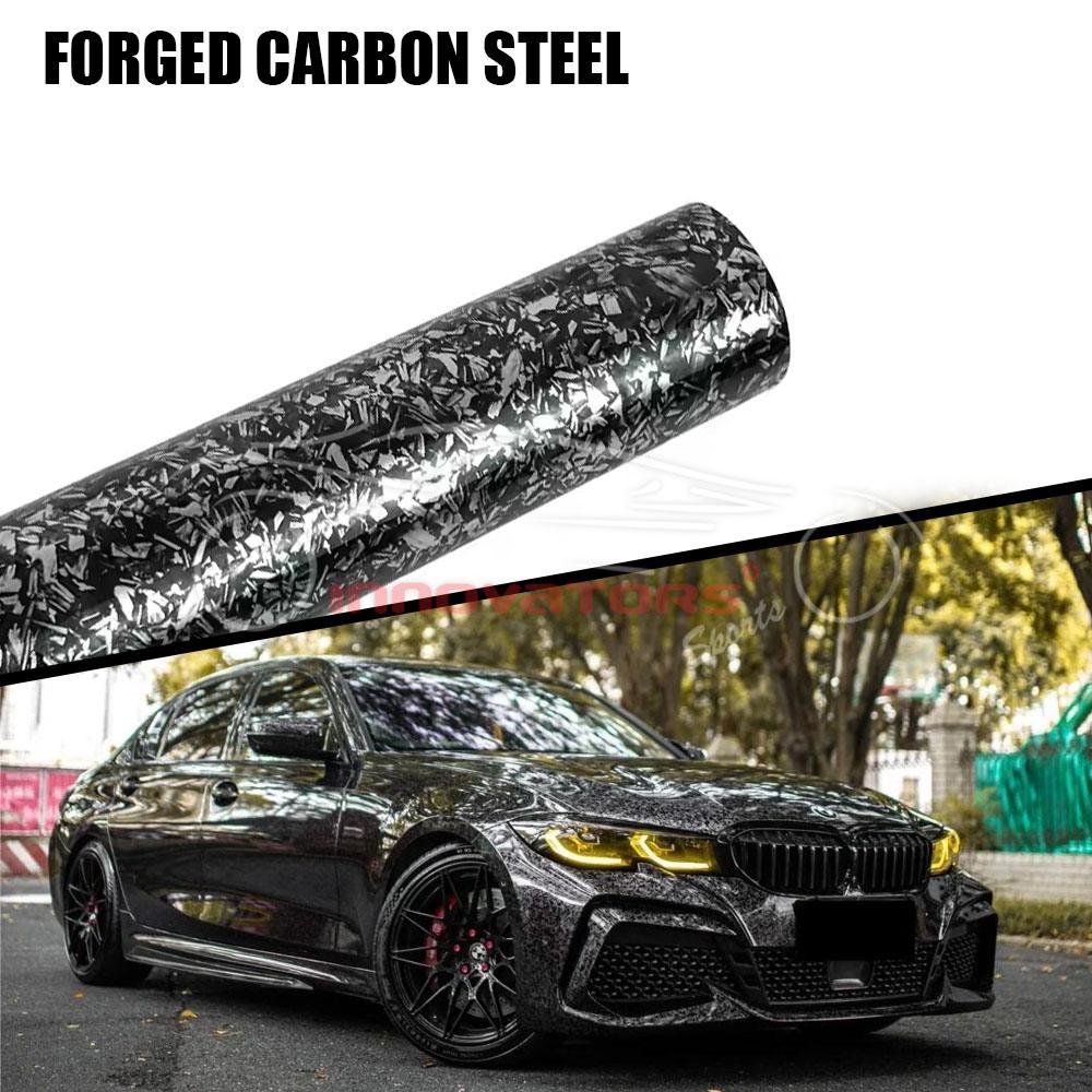 Forged Carbon Steel Black Silver PPF Paint Protection Film