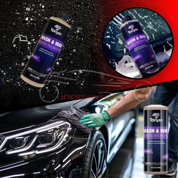 Tonyin Exquisite Snow Wash and Wax Premium Car Care Solution