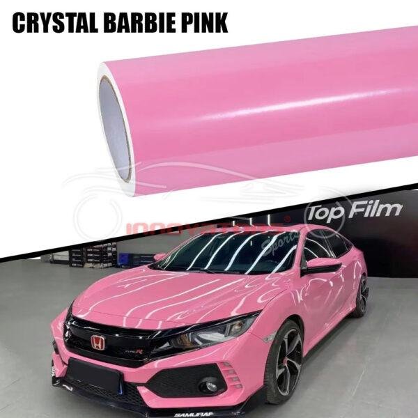 Top Quality Car Wrap Crystal Barbie Pink PPF