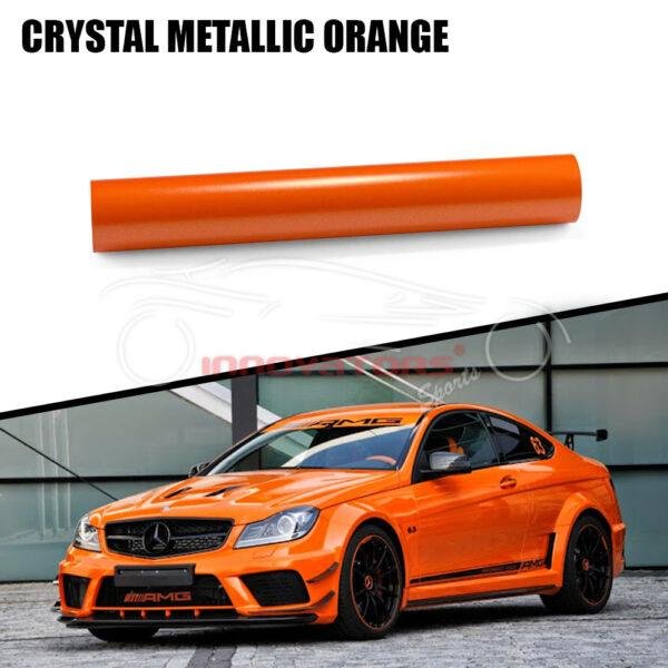 Top Quality Car Wrap Crystal Metallic Orange PPF