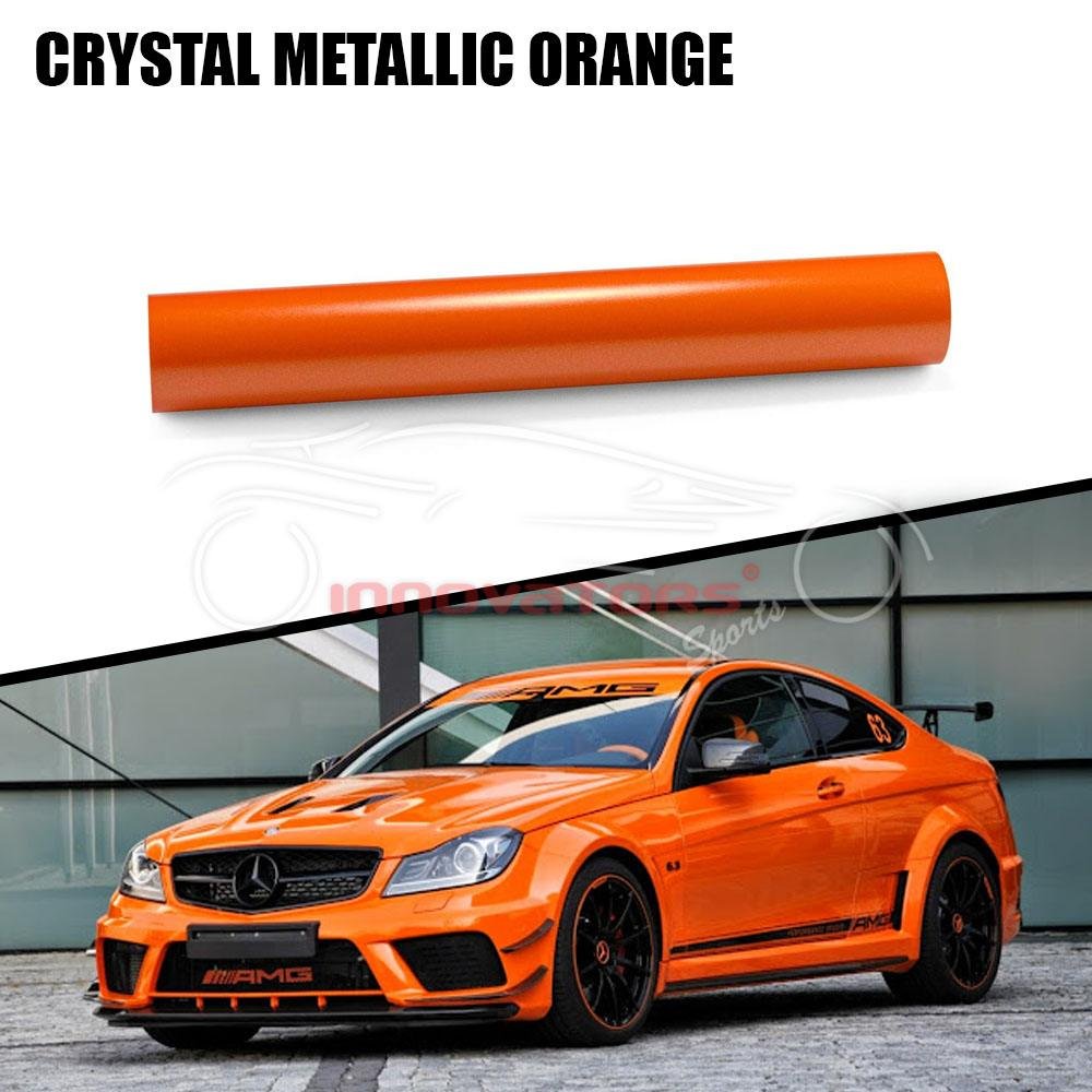 Top Quality Car Wrap Crystal Metallic Orange PPF