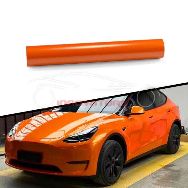 Top Quality Car Wrap Crystal Metallic Orange PPF