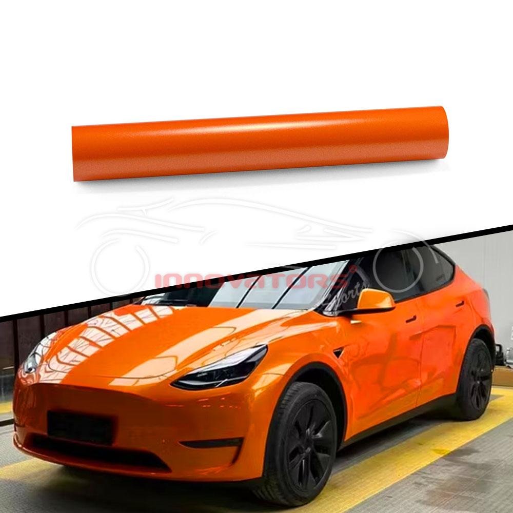 Top Quality Car Wrap Crystal Metallic Orange PPF