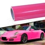 Top Quality Car Wrap Diamond Gold Pink Color PPF