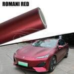 Top Quality Car Wrap Romani Red Color PPF