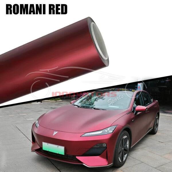 Top Quality Car Wrap Romani Red Color PPF