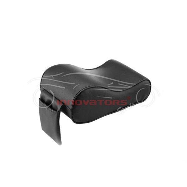 Universal Armrest Cushion Black With Phone Holder - Mix Design