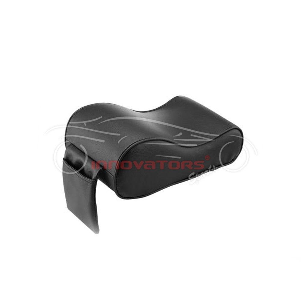 Universal Armrest Cushion Black With Phone Holder - Mix Design