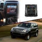 Toyota Prado Tesla LCD Black 11 Inches - Model 2002-2009 - IPS Display Multimedia System Android