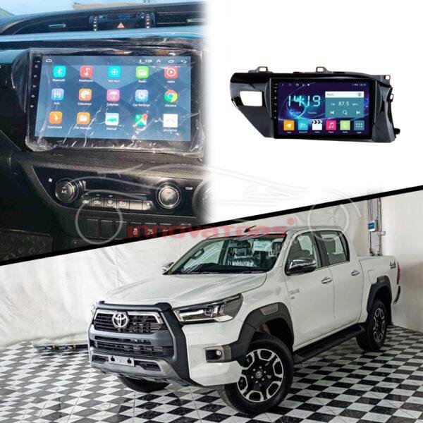 Toyota Hilux Revo Android LCD Black 10 Inches