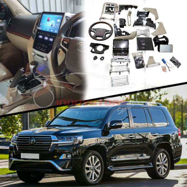 Toyota Land Cruiser LC200 ZX Interior Conversion Kit With Android LCD - Model 2008 - 2018