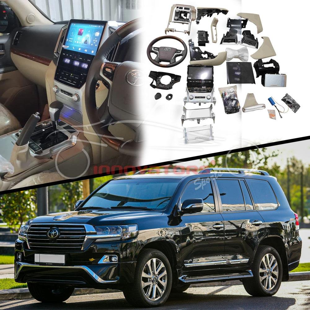 Toyota Land Cruiser LC200 ZX Interior Conversion Kit With Android LCD - Model 2008 - 2018